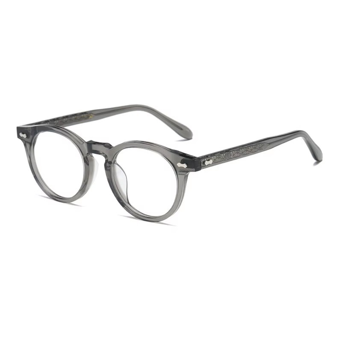 Modaya uygun 3D çift katmanlı asetat optik gözlükler Modaya uygun 3D çift katmanlı asetat optik gözlükler