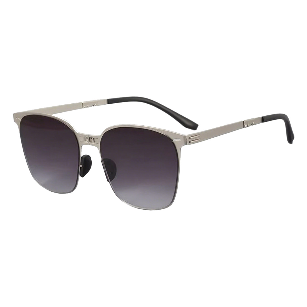 Katlanır Tam Çerçeve Hafif Unisex Metal Güneş Gözlüğü